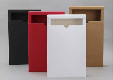 Il piccolo contenitore di regalo rettangolare della carta kraft, Scatola del cassetto della carta kraft di 350g Ha personalizzato il colore fornitore