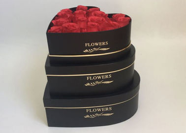 comprare Scatole d'imballaggio stampate abitudine di grande capacità, contenitore a forma di di fiore del cuore impermeabile fabbricazione online