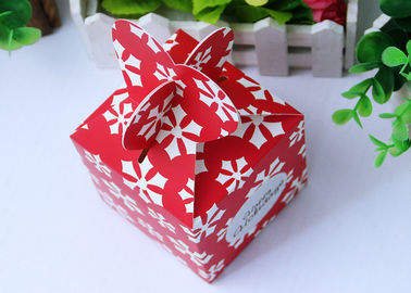 Scatole di presentazione stampate forma particolare, contenitore di regalo di Apple per la notte di Natale fornitore
