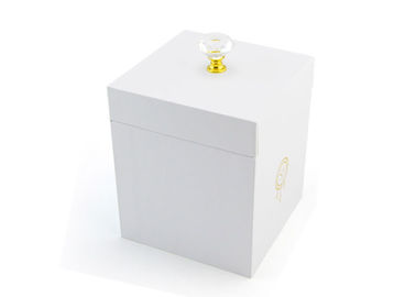Materiale d'imballaggio del cartone dei contenitori di regalo di lusso alla moda per la candela fornitore