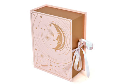 Materiale pratico d'imballaggio del cartone di inquinamento dei contenitori di regalo di lusso di forma del libro non fornitore