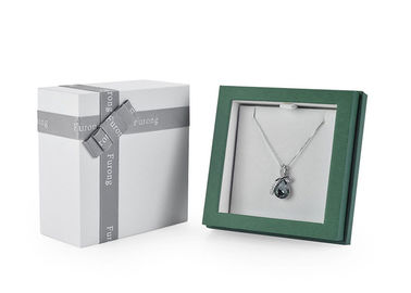 I contenitori d'imballaggio/abitudine di regalo di lusso elegante hanno stampato il materiale del cartone dei contenitori di gioielli fornitore