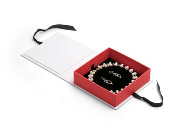Chiusura d'imballaggio del nastro del cappuccio dei contenitori di regalo di lusso di spessore 2mm per gioielli fornitore