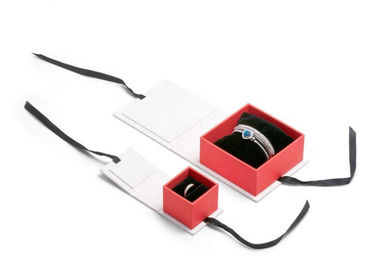 Chiusura d'imballaggio del nastro del cappuccio dei contenitori di regalo di lusso di spessore 2mm per gioielli fornitore