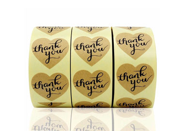 comprare Retro autoadesivi della carta kraft, Dimensione su misura personale delle etichette adesive fabbricazione online
