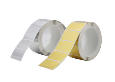 Oro su ordinazione termoresistente delle etichette adesive/materiale stagnola d'argento qualsiasi forma disponibile fornitore