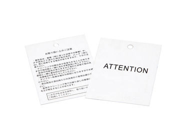 L'abitudine biodegradabile ha stampato l'OEM/ODM di carta del materiale delle etichette di caduta disponibili fornitore