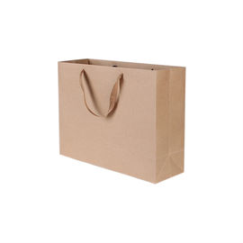 Sacchetti della spesa pratici della carta kraft, Sacchi di carta di Brown Kraft per qualsiasi occasione celebratoria fornitore