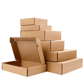 Contenitore di cartone di Brown della carta kraft, Spessore ondulato su ordinazione 0.23mm delle scatole fornitore