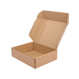 Contenitore di cartone di Brown della carta kraft, Spessore ondulato su ordinazione 0.23mm delle scatole fornitore