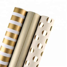 Lustro metallico regolare riciclabile a prova d'umidità della stagnola della carta da imballaggio per abbigliamento/scarpe fornitore