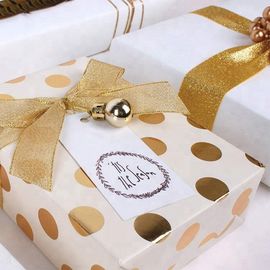 Lustro metallico regolare riciclabile a prova d'umidità della stagnola della carta da imballaggio per abbigliamento/scarpe fornitore