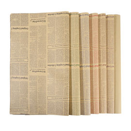 comprare Dimensioni degradabile della carta da imballaggio materiale non candeggiato della carta kraft di 70cm * di 50 fabbricazione online