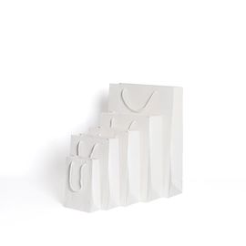 Di stampa offset del cartone della borsa di colore della grinza di resistenza del bastone bene durevole bianco saldamente fornitore