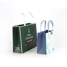 comprare Peso su misura biodegradabile d'imballaggio delle borse del regalo della carta popolare per il Natale fabbricazione online