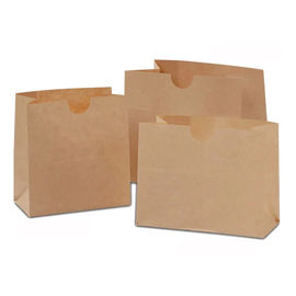 Borse dell'alimento della carta di Brown/tipo Gusseted grasso dei sacchi dello spuntino carta kraft Resistente fornitore