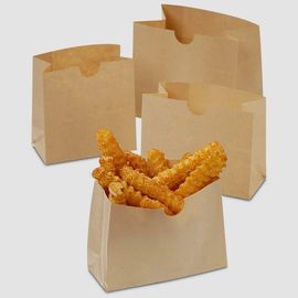 Borse dell'alimento della carta di Brown/tipo Gusseted grasso dei sacchi dello spuntino carta kraft Resistente fornitore