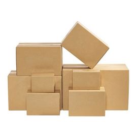 Contenitori commoventi di cartone ondulato commovente di Brown per la carta della cassetta delle lettere fornitore