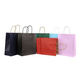 Colore alla moda di dimensioni 21 * 11 * 27cm dei sacchi di carta di Kraft vario disponibile fornitore