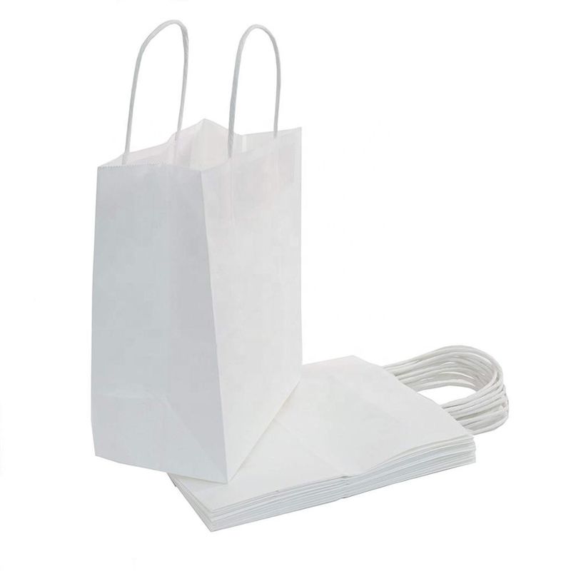 Colore alla moda di dimensioni 21 * 11 * 27cm dei sacchi di carta di Kraft vario disponibile fornitore