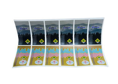 Good price Etichette autoadesive personali ologramma del laser con struttura di Metllic dello speciale in linea