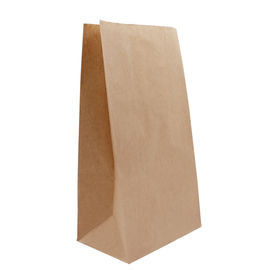 Good price L'abitudine della resistenza di olio ha stampato le borse di Kraft, lo spessore su ordinazione 30 dei sacchi di carta di Brown - 160gsm in linea